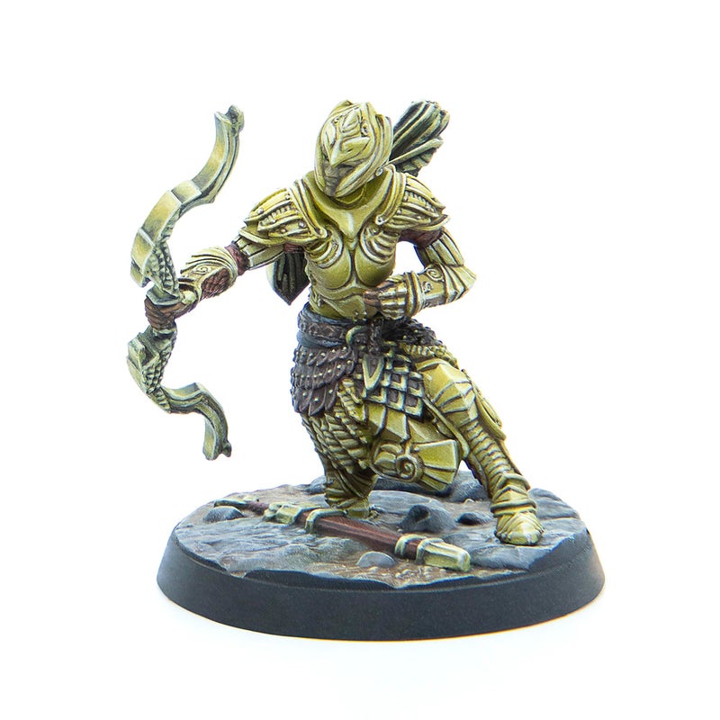 موديفيوس Modiphius: The Elder Scrolls: Call to Arms: Thalmor Patrol - 6 أشكال من الراتنج، الفصل 4، غير مصبوغ، منمنمات 32 مم مع قواعد ذات مناظر خلابة، آر بي جي - Image 4